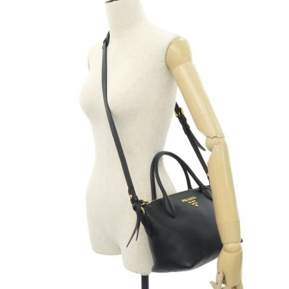 Prada Leather Black Shoulder Bag - Picture 9 of 9